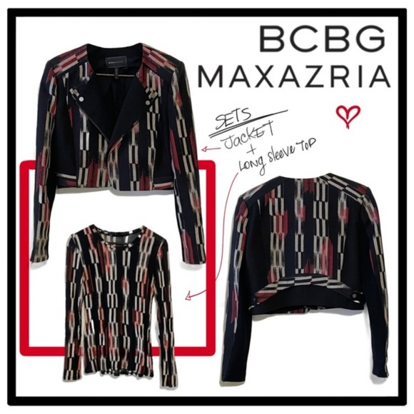 BCBGMaxaria 'Nathan' Cropped Blazer - As Seen on Riverdale - Picture 5 of 14
